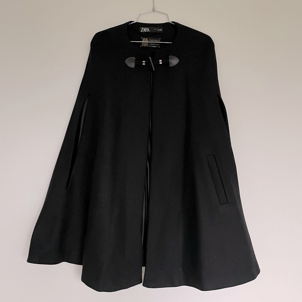 Zara Wool Cape Sz Small